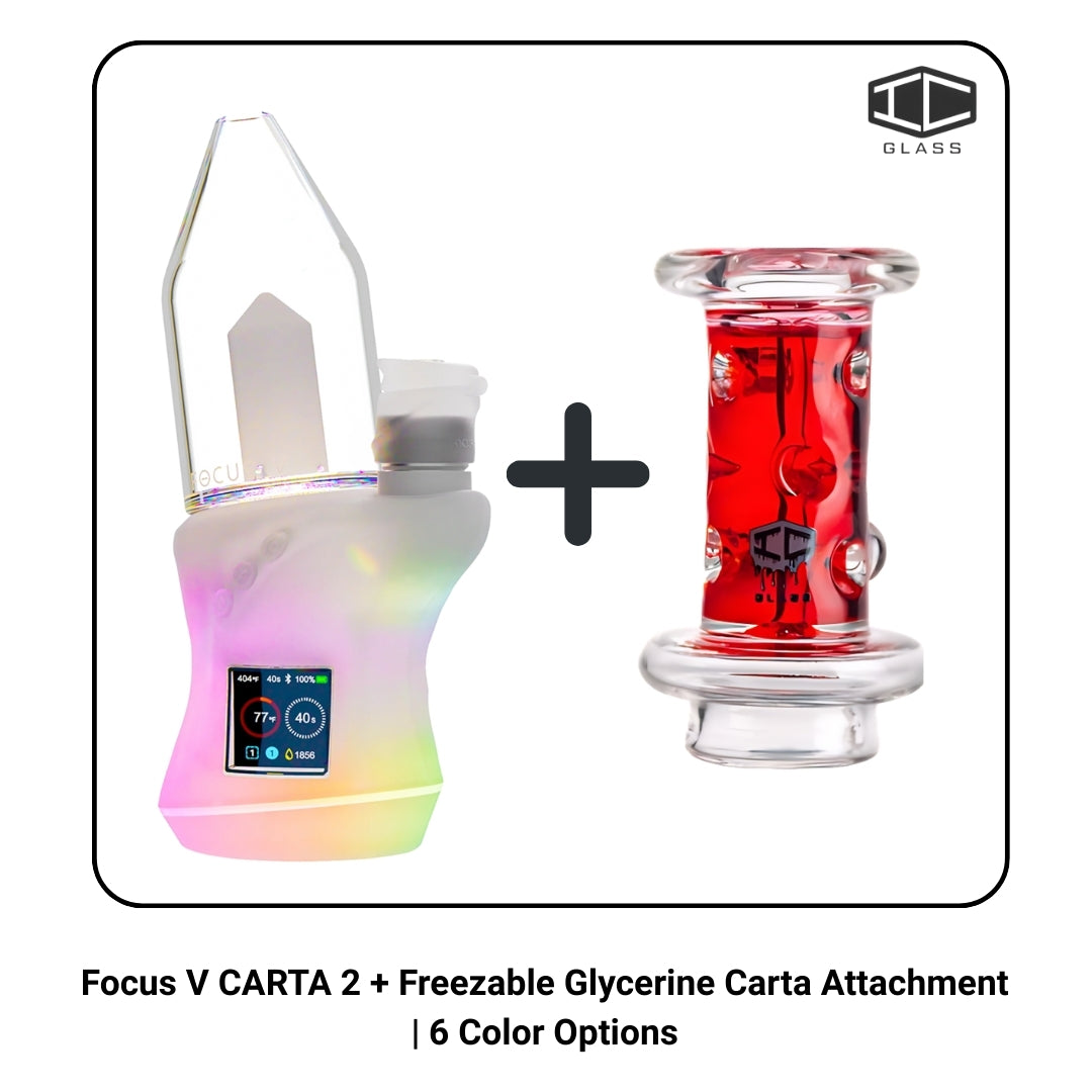 Focus V CARTA 2 + Freezable Glycerin Carta Attachment | 6 Color Options