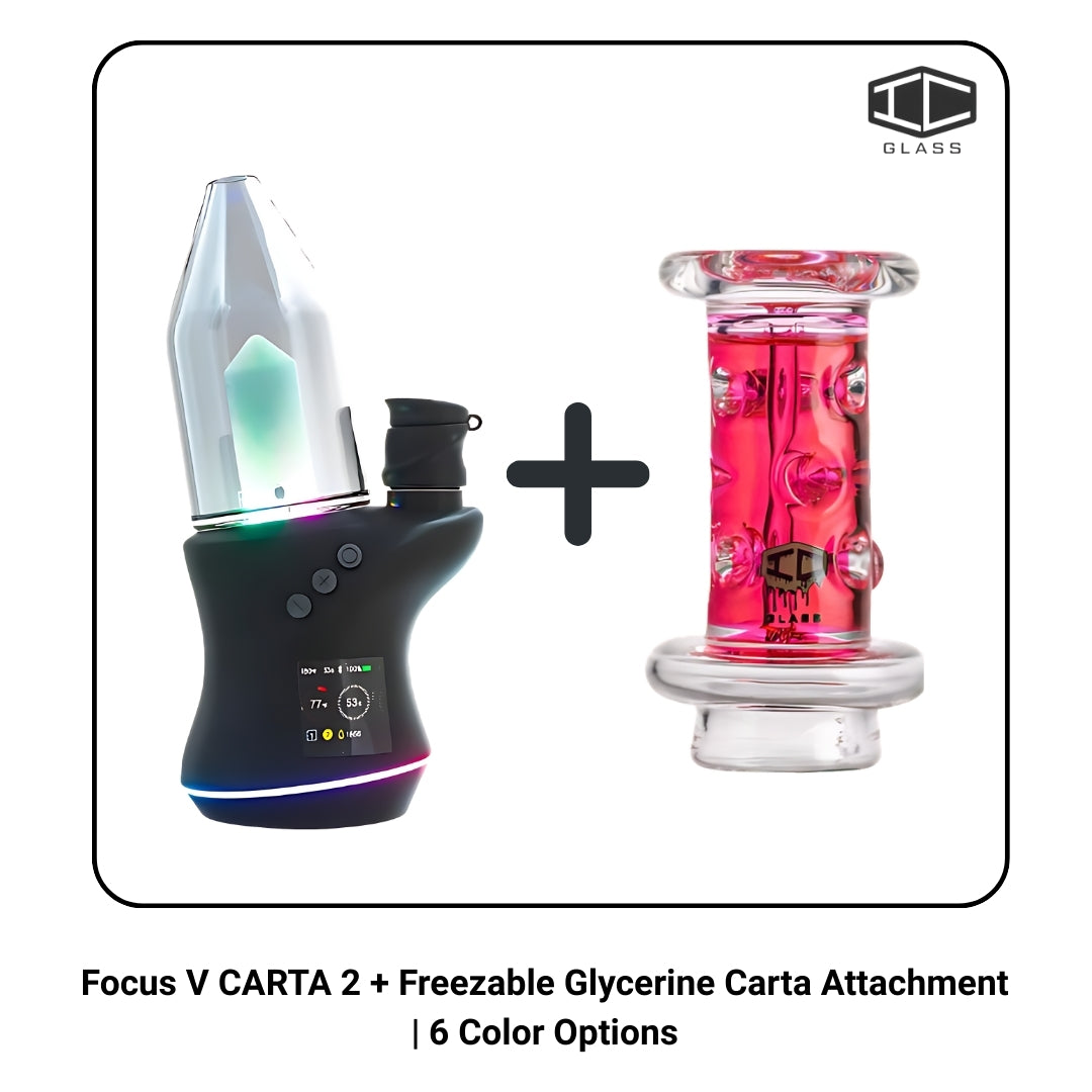 Focus V CARTA 2 + Freezable Glycerin Carta Attachment | 6 Color Options