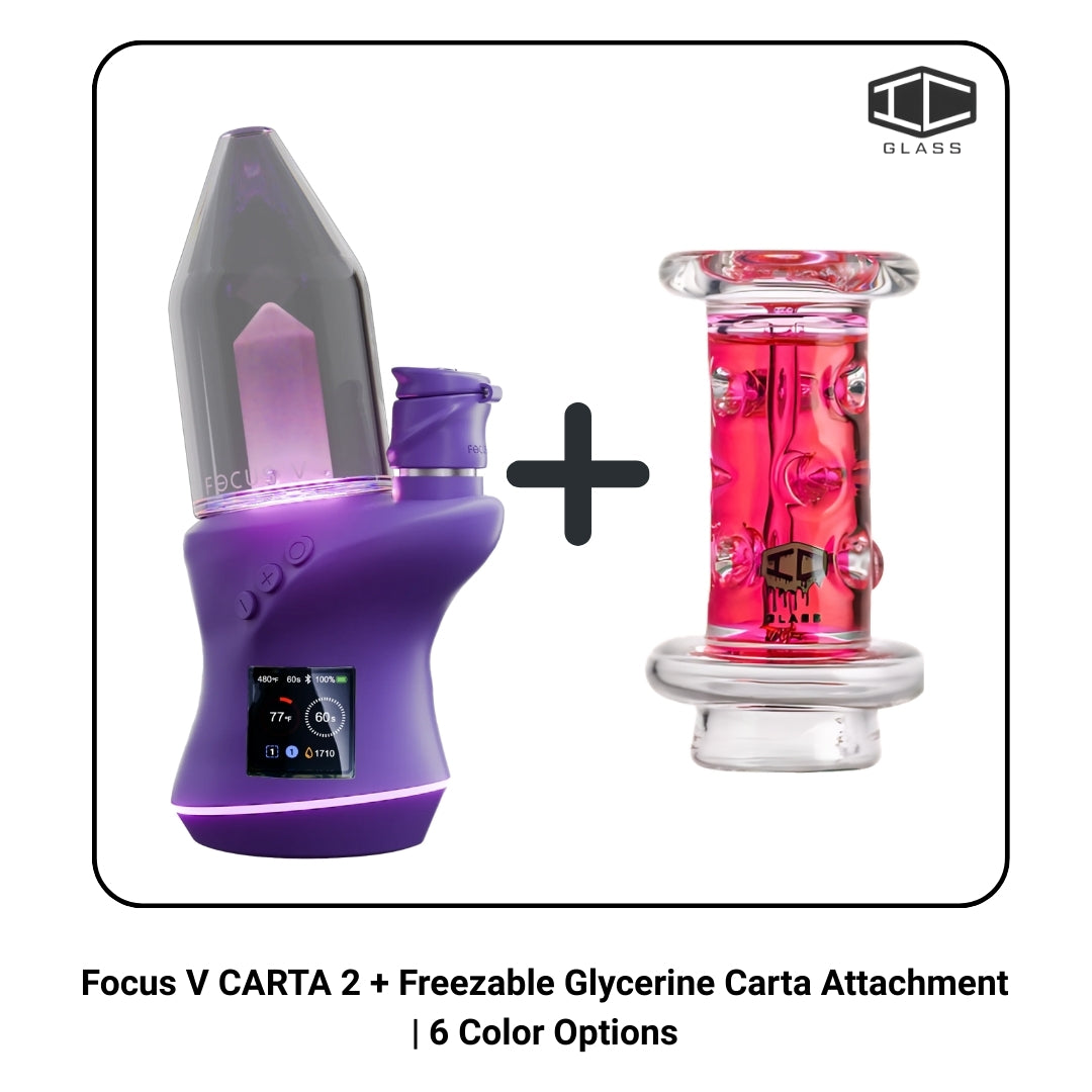 Focus V CARTA 2 + Freezable Glycerin Carta Attachment | 6 Color Options