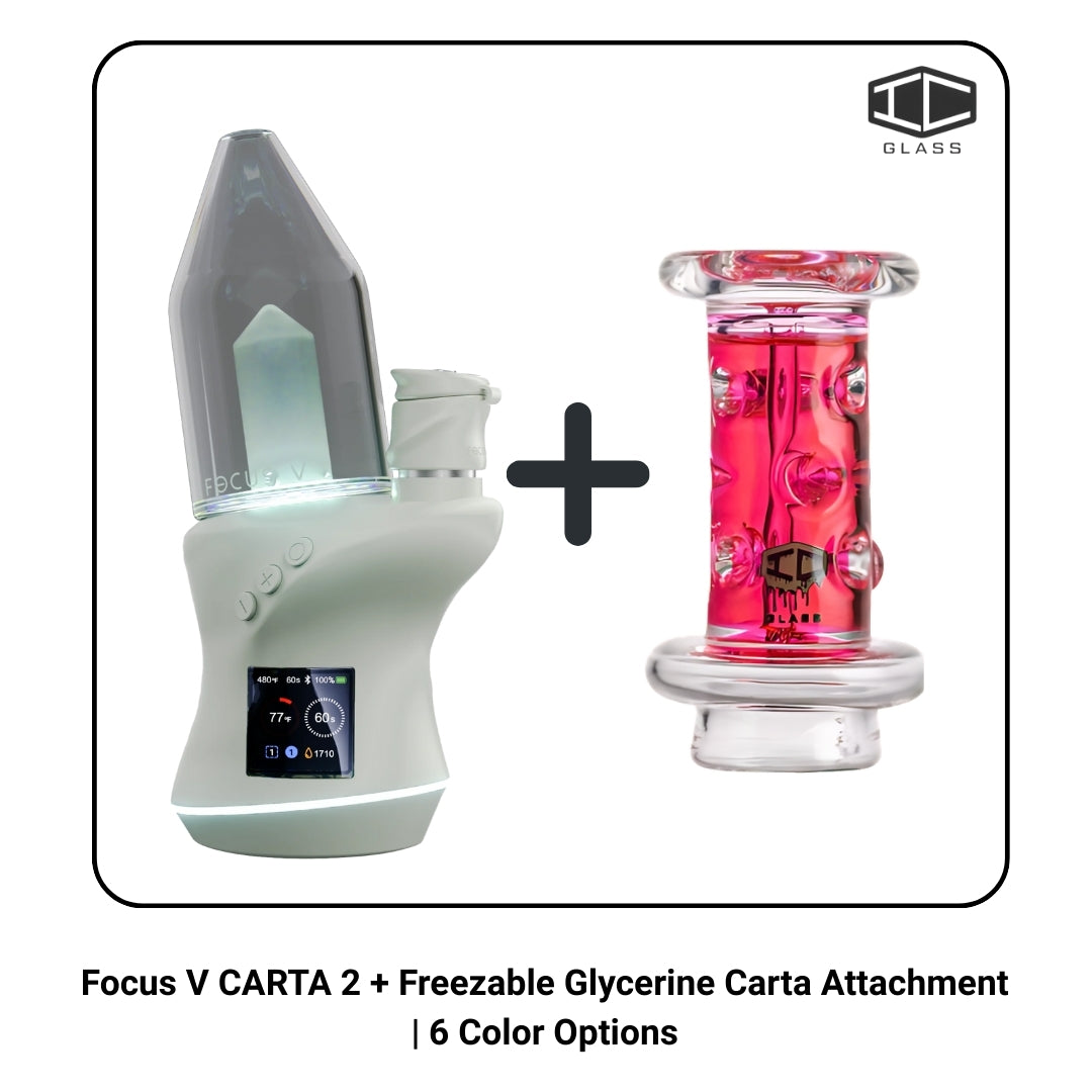Focus V CARTA 2 + Freezable Glycerin Carta Attachment | 6 Color Options