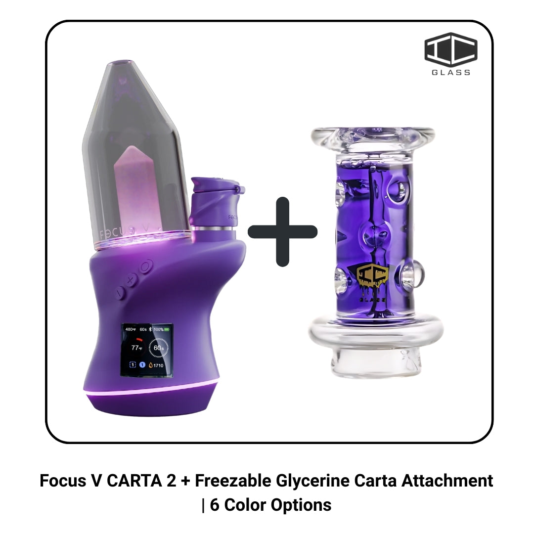 Focus V CARTA 2 + Freezable Glycerin Carta Attachment | 6 Color Options