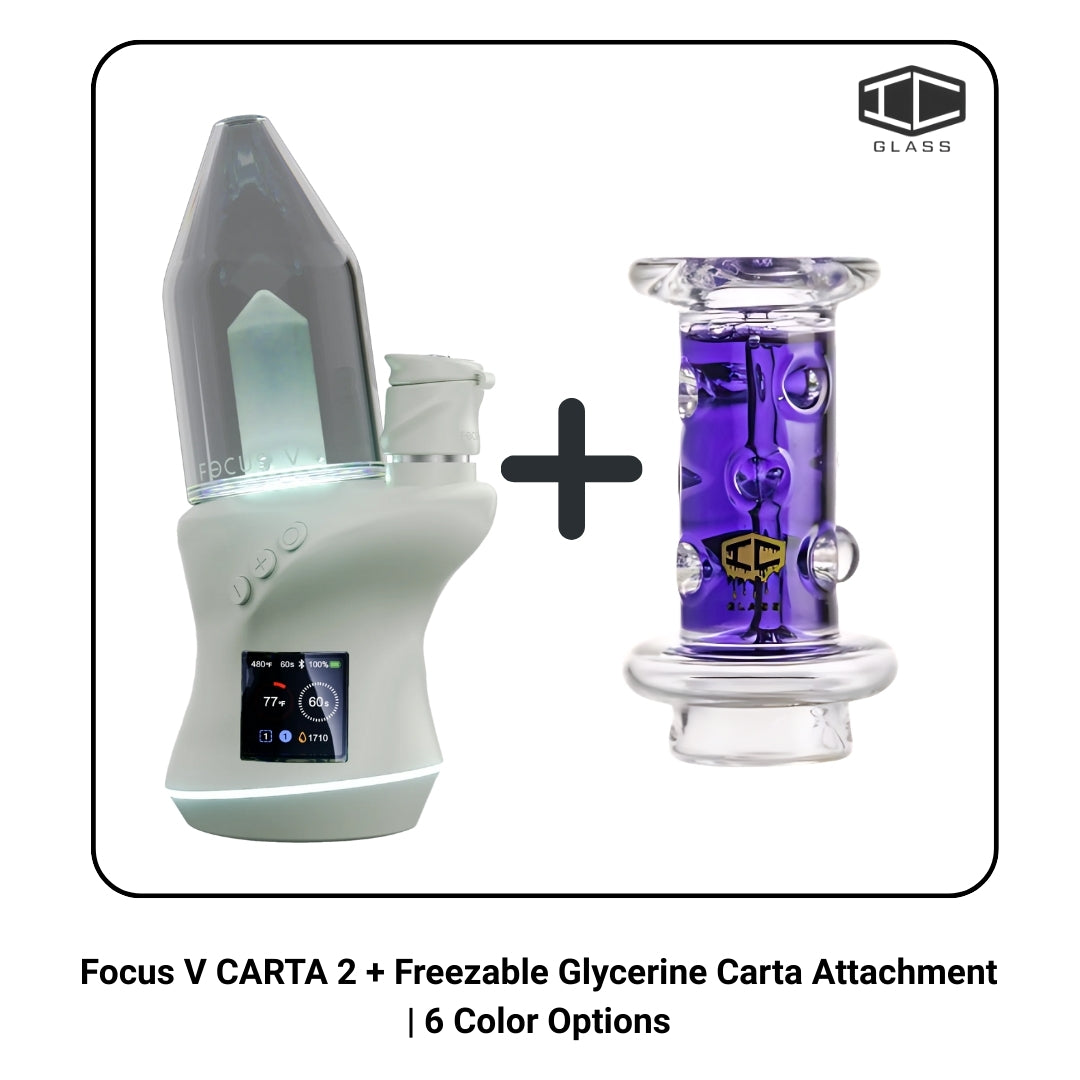Focus V CARTA 2 + Freezable Glycerin Carta Attachment | 6 Color Options