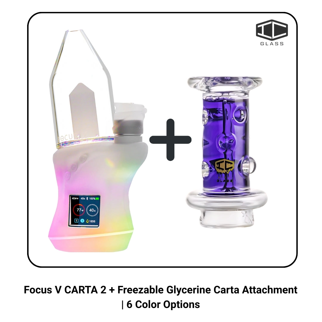 Focus V CARTA 2 + Freezable Glycerin Carta Attachment | 6 Color Options