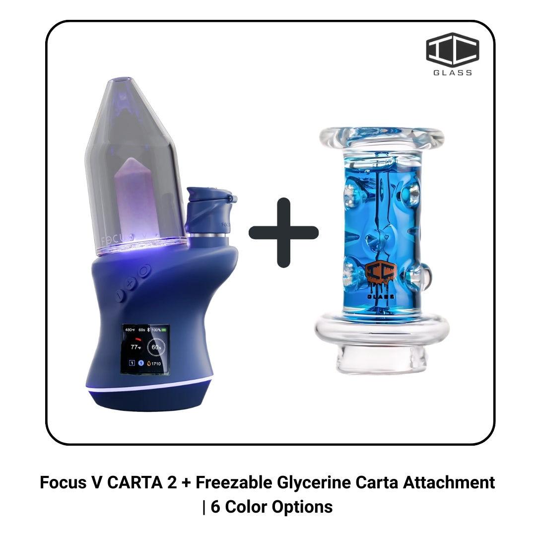 Focus V CARTA 2 + Freezable Glycerin Carta Attachment | 6 Color Options