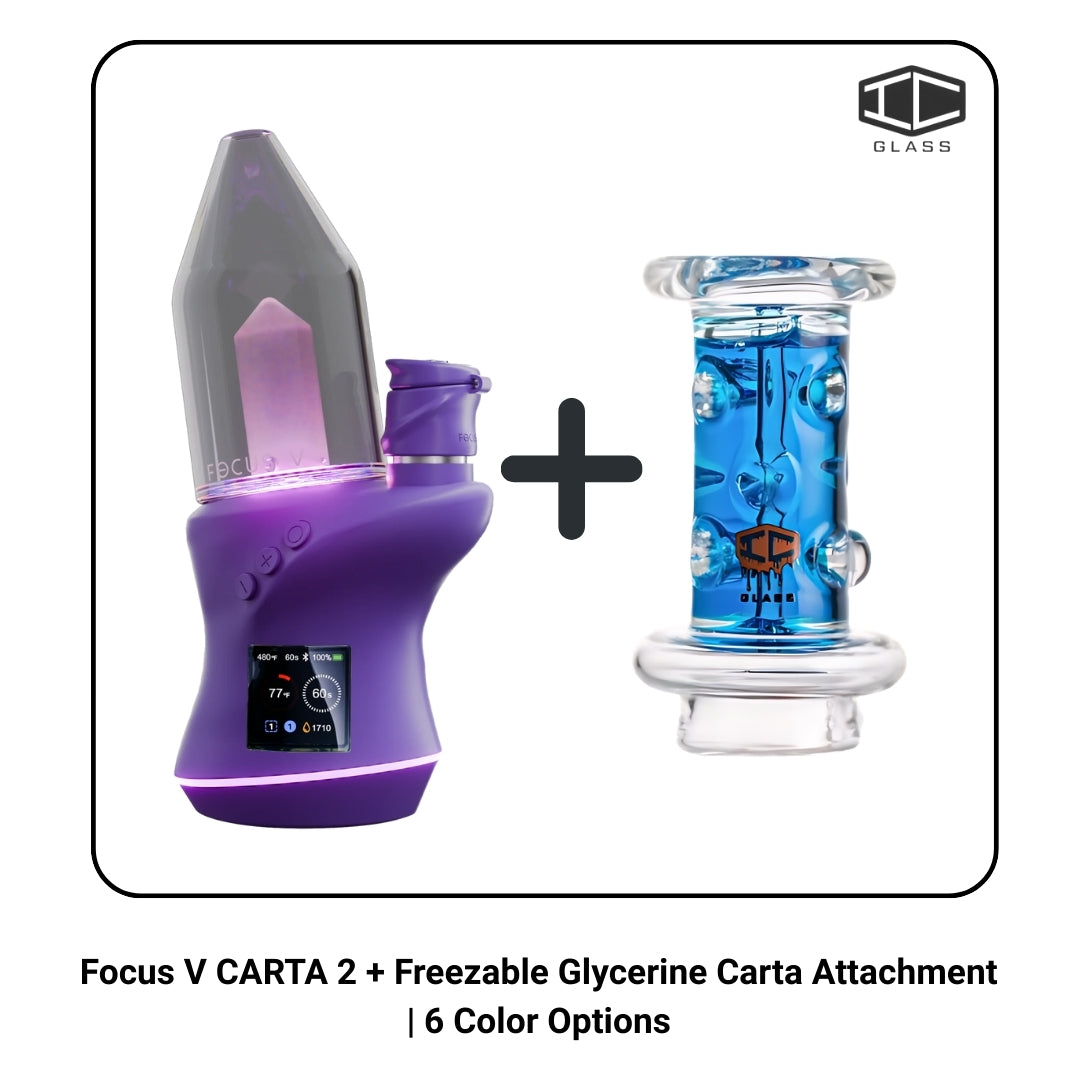 Focus V CARTA 2 + Freezable Glycerin Carta Attachment | 6 Color Options