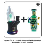 Focus V CARTA 2 + Fumed Honeycomb Attachment with Honeybees | 3 Colors Available