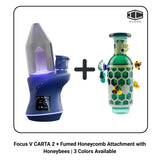 Focus V CARTA 2 + Fumed Honeycomb Attachment with Honeybees | 3 Colors Available