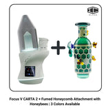 Focus V CARTA 2 + Fumed Honeycomb Attachment with Honeybees | 3 Colors Available