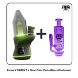 Focus V CARTA 2 + Neon Color Carta Glass Attachment