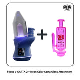 Focus V CARTA 2 + Neon Color Carta Glass Attachment