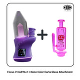 Focus V CARTA 2 + Neon Color Carta Glass Attachment
