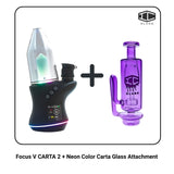 Focus V CARTA 2 + Neon Color Carta Glass Attachment