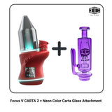 Focus V CARTA 2 + Neon Color Carta Glass Attachment