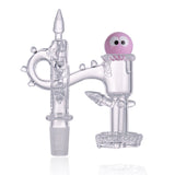 Hand-Blown Luminous Art on IC Quartz LUMINOUS L Quartz Banger