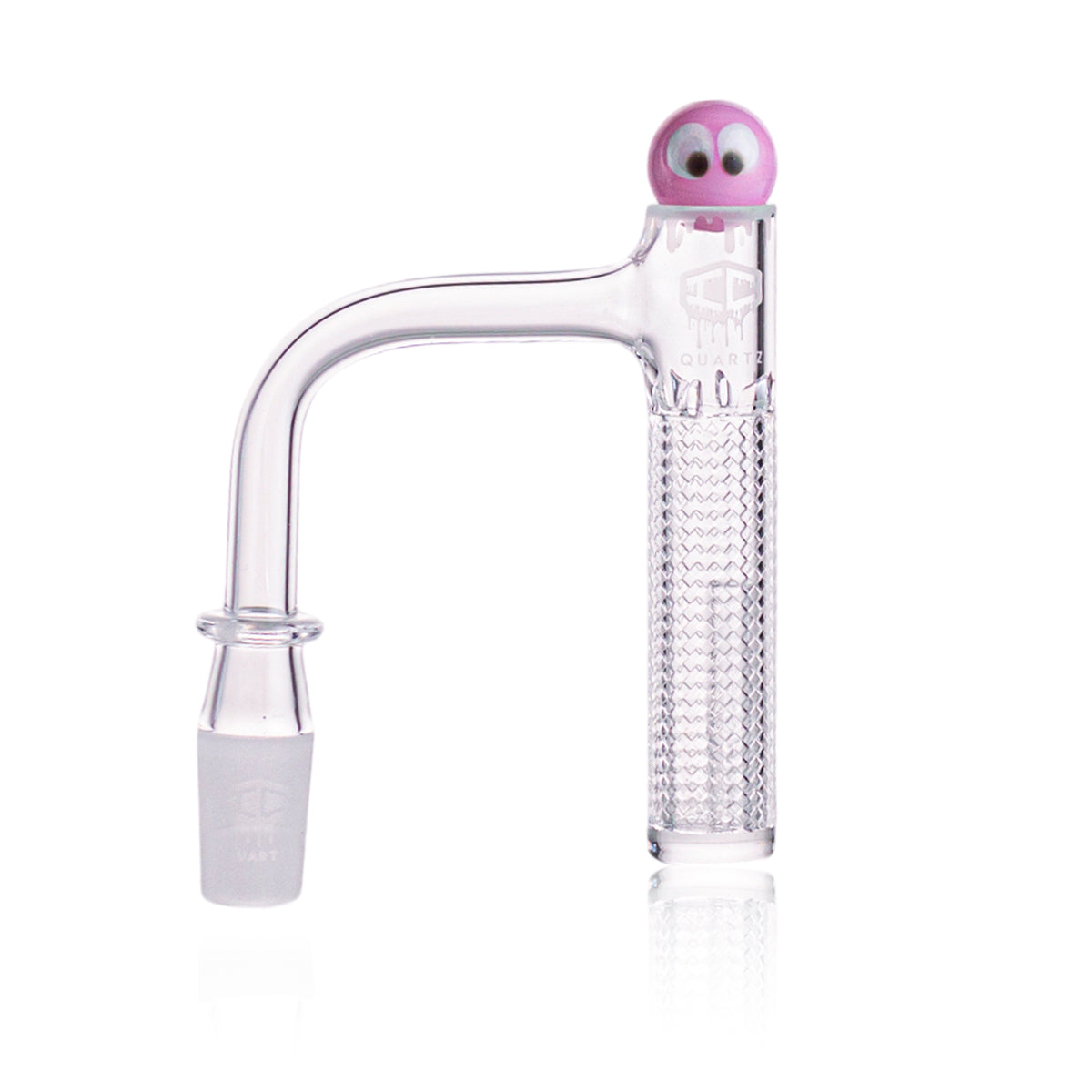 IC Quartz - Eclipse | 14mm 90D Banger | Includes Carb Cap, Terp Ball
