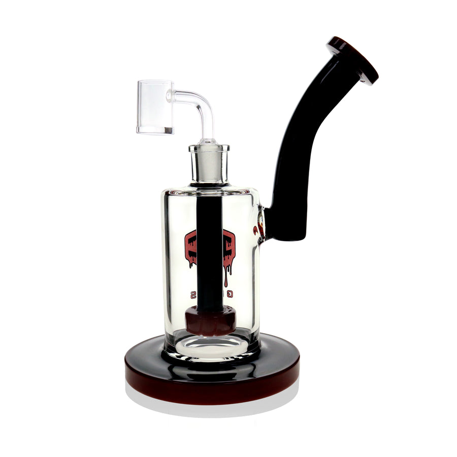 IC GLASS - Black series Sidecar neck rig with banger