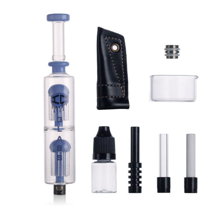 Puff Adapter IC GLASS - PUFF STUFF with 6 accessories & Adapter for HUNI BADGER – IC ...