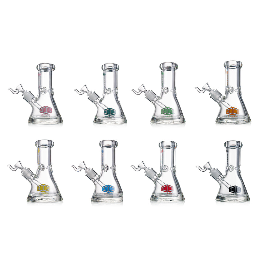 IC GLASS - Heavy Base Beaker with tree arm perc downstem