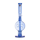 IC Glass - Swiss Perc and Honey Comb Recycling Straight Shooter with Bowl Piece | 13"