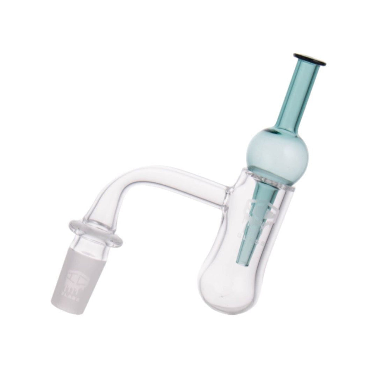 IC Glass Aeolus double weld cold start banger 14mm 90 degree bucket interior close-up
