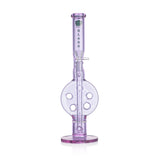 IC Glass - Swiss Perc and Honey Comb Recycling Straight Shooter with Bowl Piece | 13