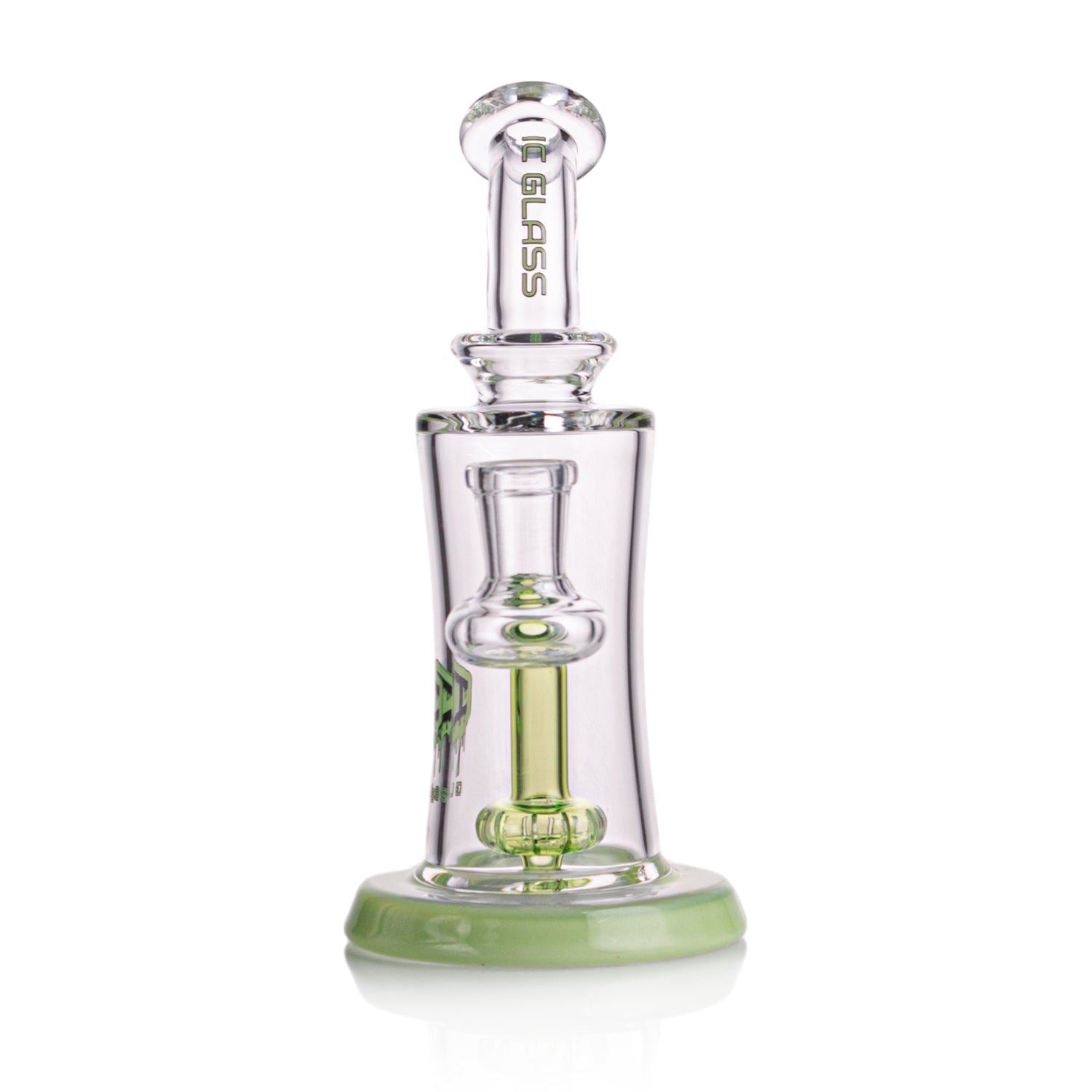 IC Glass - Thick glass Rig with perc comes with Banger