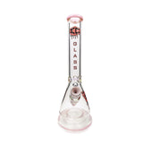 15-inch IC Glass Beaker with Colored Mouthpiece & Wig wag Design