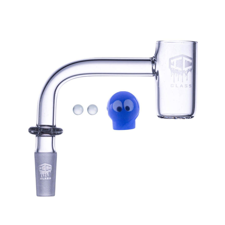 IC Glass extended banger with heat retention