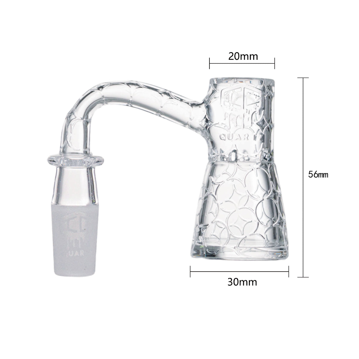 IC QUARTZ- MYSTIC 2nd Gen with Terp Ball Grabber| 14MM Male Quartz Banger