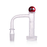 IC Quartz - ELIXIR | 14mm Male 90D Banger | Includes Carb Cap, Terp Balls - ic glass