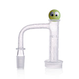 IC Quartz - ELIXIR | 14mm Male 90D Banger | Includes Carb Cap, Terp Balls - ic glass