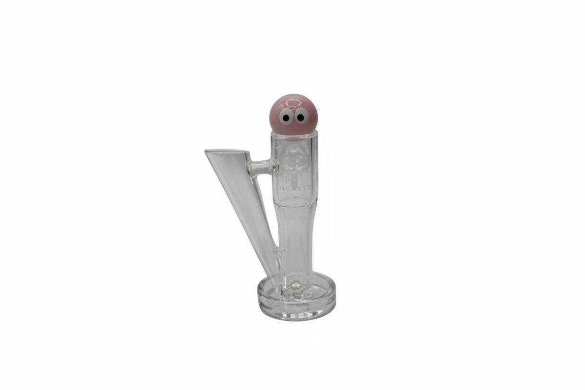IC Quartz Inferno 10mm 45° quartz dab banger bundle includes carb cap, character terp ball and dab tool holder for better airflow and vaporization
