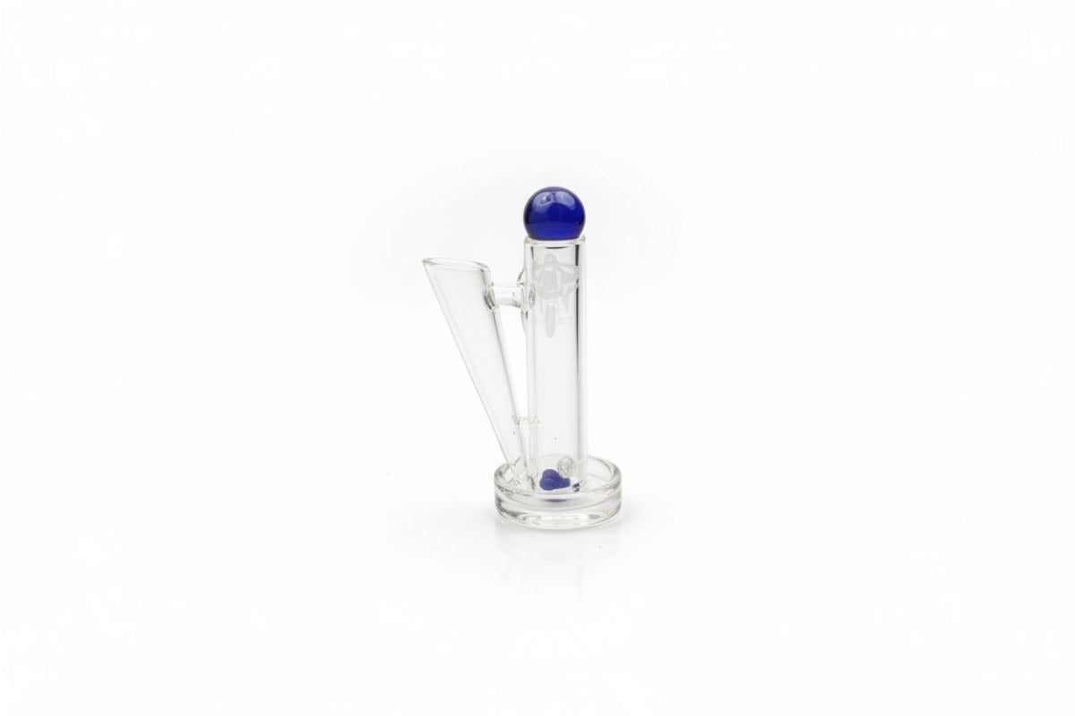 IC Quartz Master Craft 14mm male 45 degree quartz banger kit with character terp ball and dab tool holder, premium quartz dab banger available in 5 colors