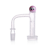 IC Quartz - ELIXIR | 14mm Male 90D Banger | Includes Carb Cap, Terp Balls - ic glass