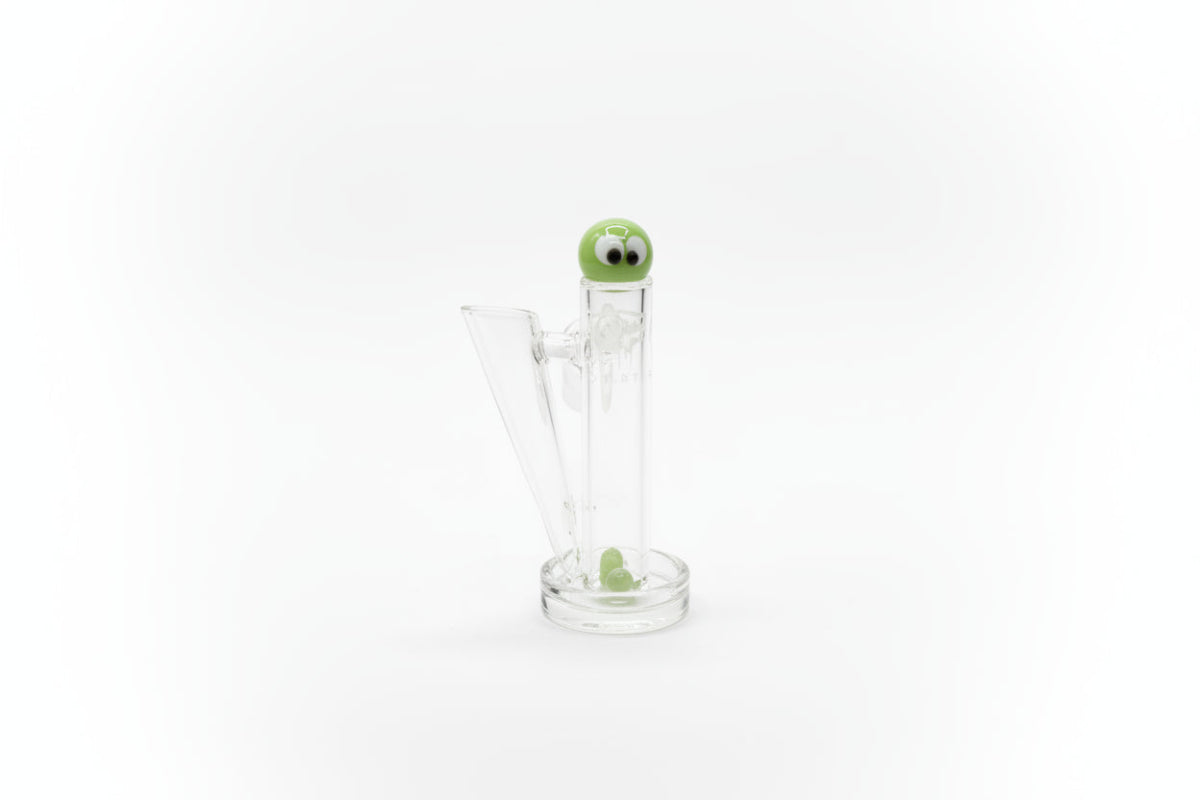 premium IC Quartz Master Craft 14mm 45 degree quartz banger set with character terp ball and dab tool holder, quartz dab banger kit in 5 colors