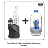Puffco Peak Pro Version 3 3DXL Edition + Dome Shape Attachment