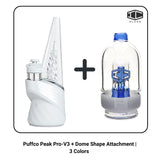 Puffco Peak Pro Version 3 3DXL Edition + Dome Shape Attachment