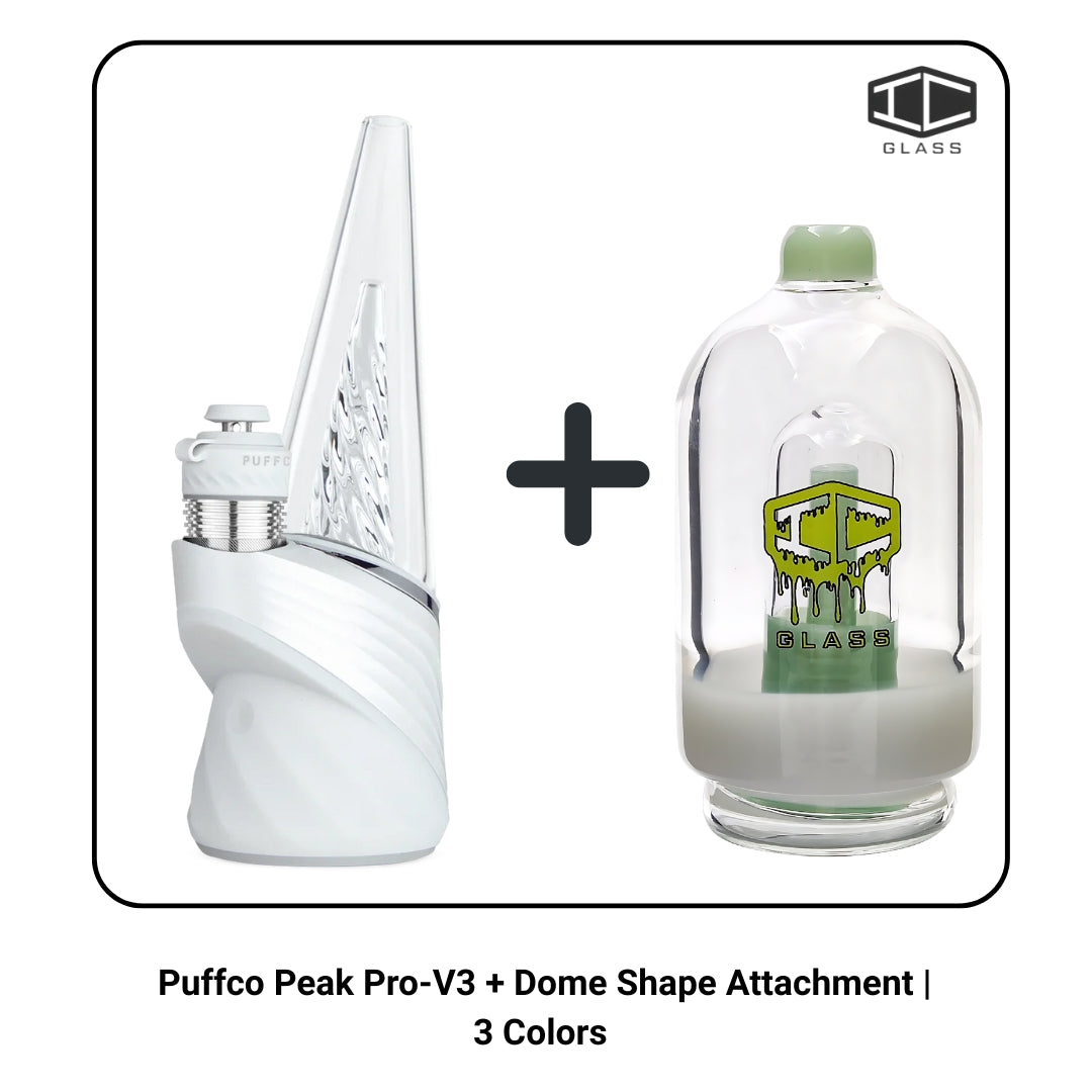 Puffco Peak Pro Version 3 3DXL Edition + Dome Shape Attachment