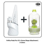 Puffco Peak Pro Version 3 3DXL Edition + Dome Shape Attachment