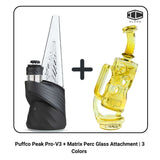 Puffco Peak Pro-V3 + Matrix Perc Attachment | 3 Colors