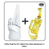 Puffco Peak Pro-V3 + Matrix Perc Attachment | 3 Colors