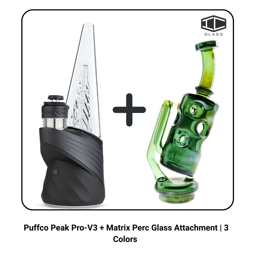 Puffco Peak Pro 3DXL + Matrix Perc Attachment | 3 Colors