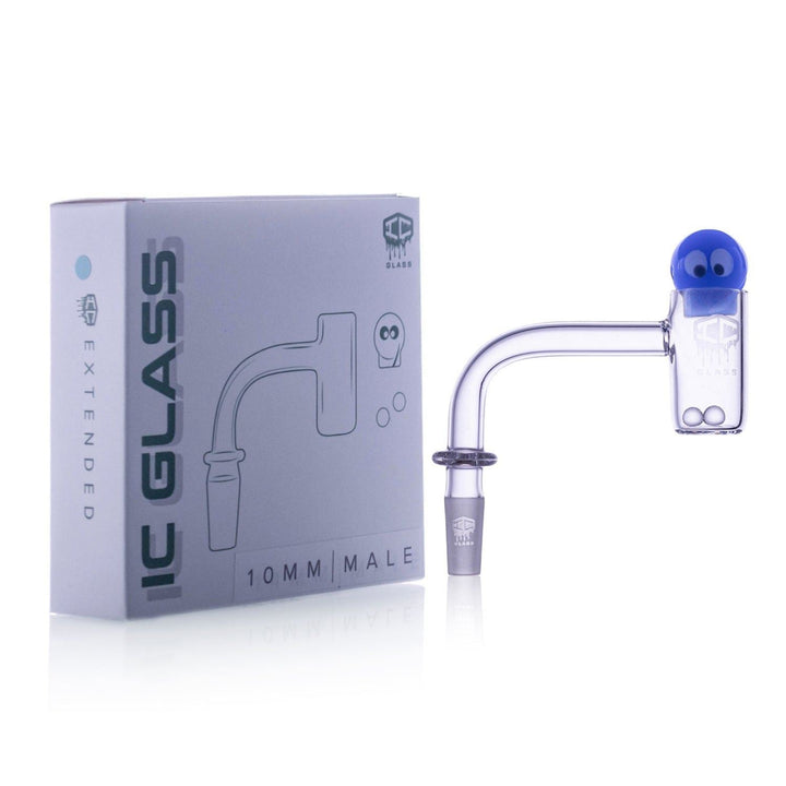 Quartz banger with 90° angle for dab setup