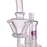 IC Glass - Premium Design | Smooth Function - 9" Clear Glass Cyclone Recycler