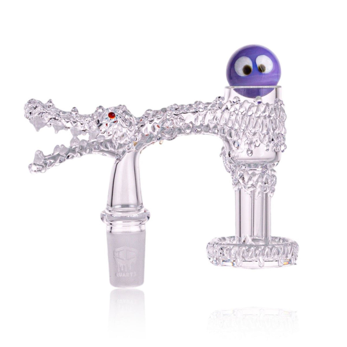 Terp pillar and terp ball set included with LUMINOUS E banger