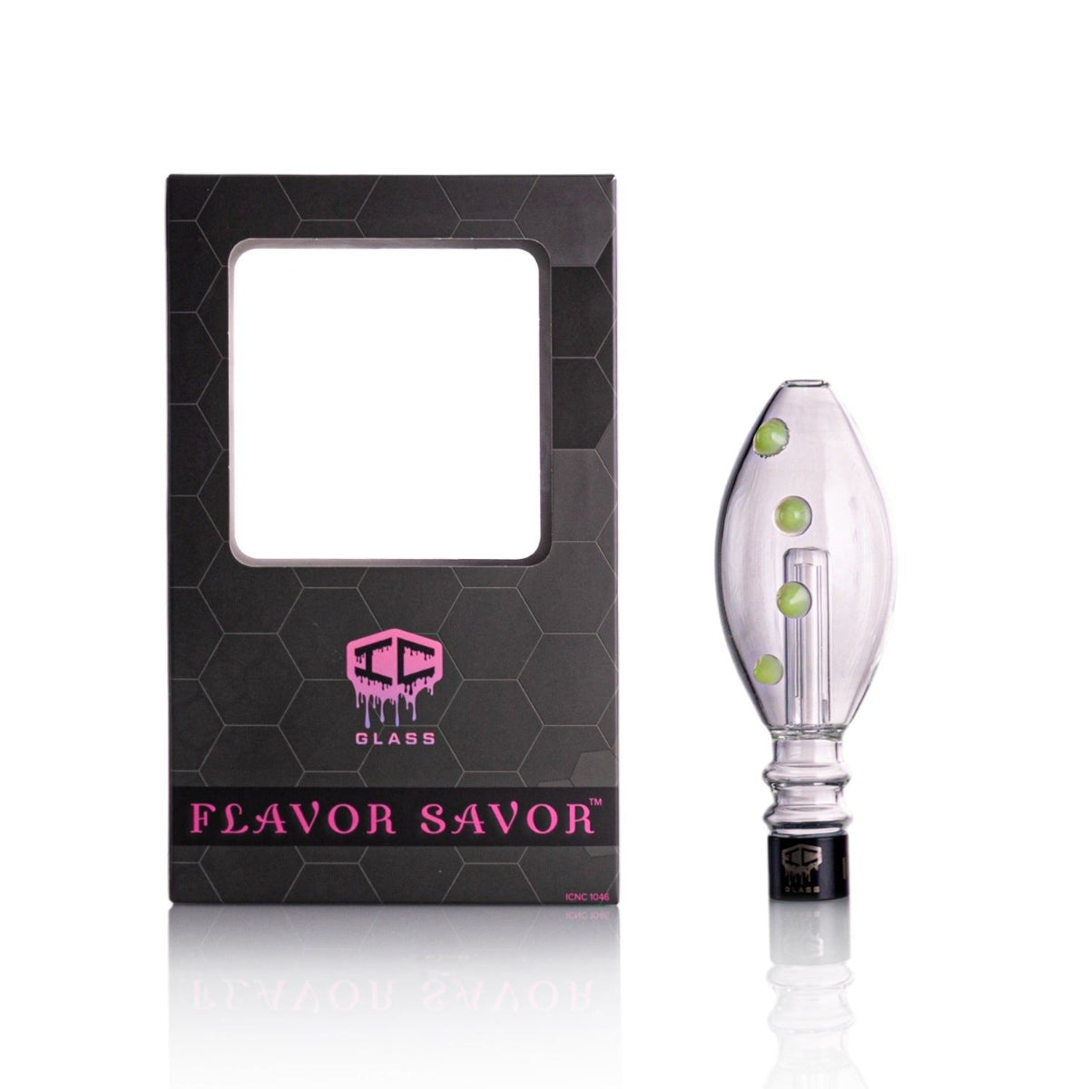 Titanium Tip for Superior Heat Retention in IC Glass Flavor Savor Kit
