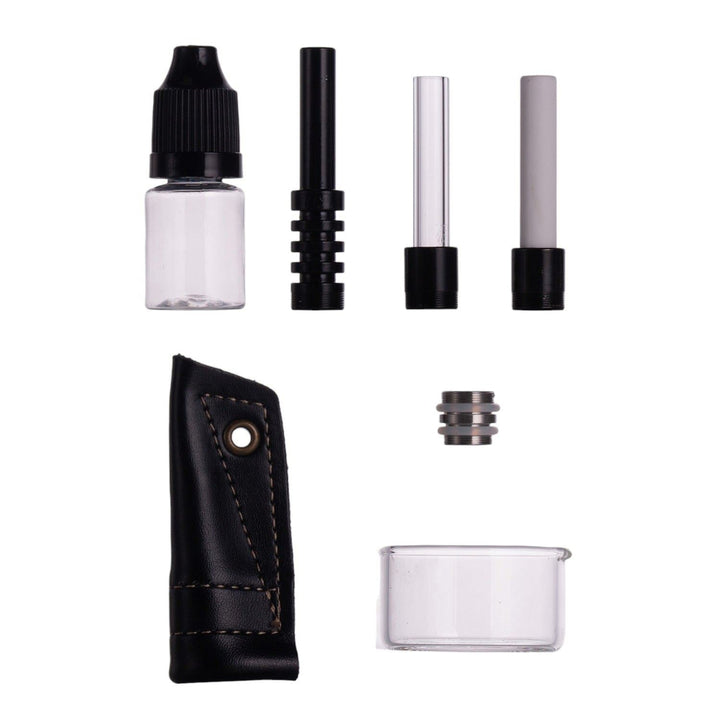 Two-tone MIST TWIST glass nectar collector in color options