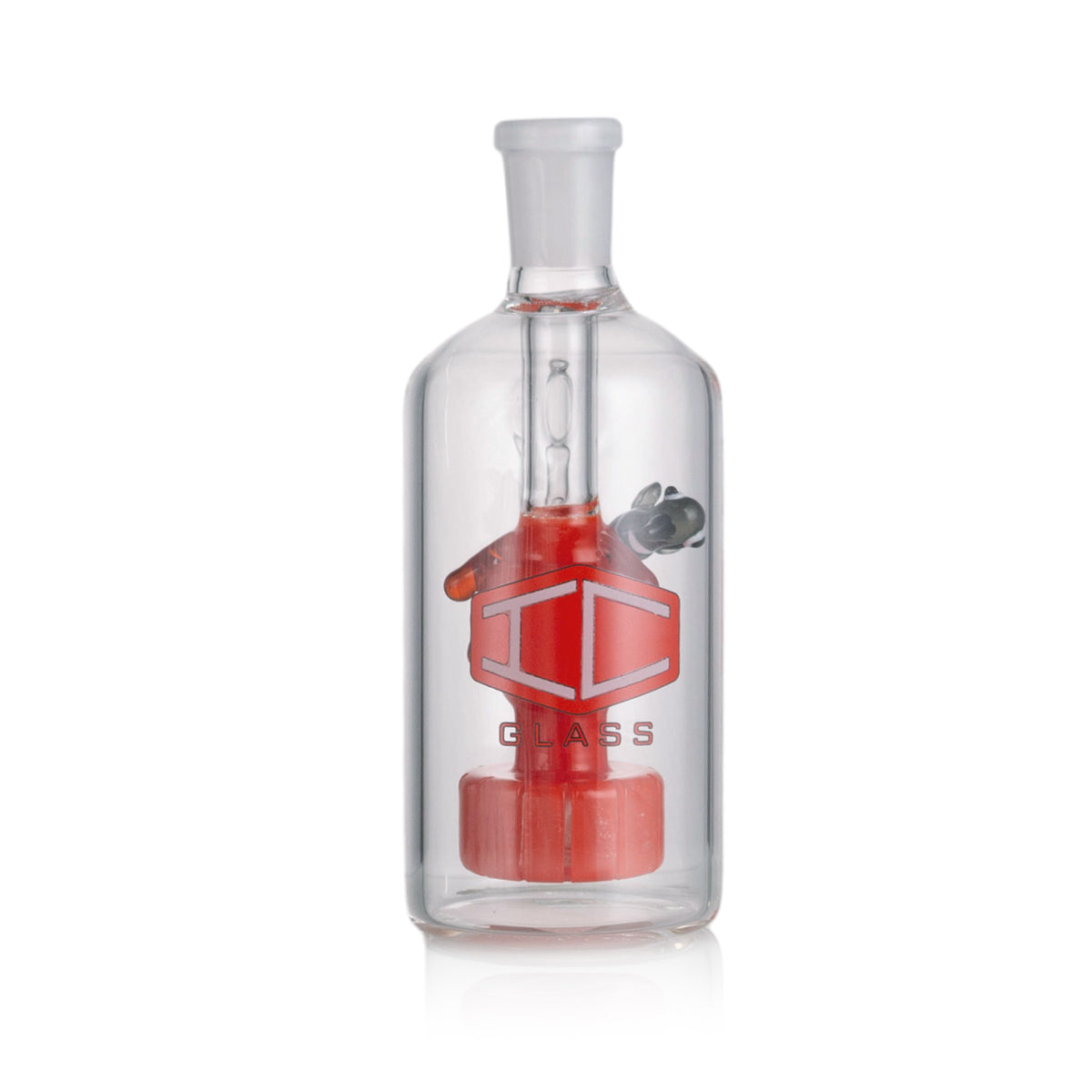 IC Glass - 14MM 90° Ash Catcher with Honey Drip & Honeybee Design