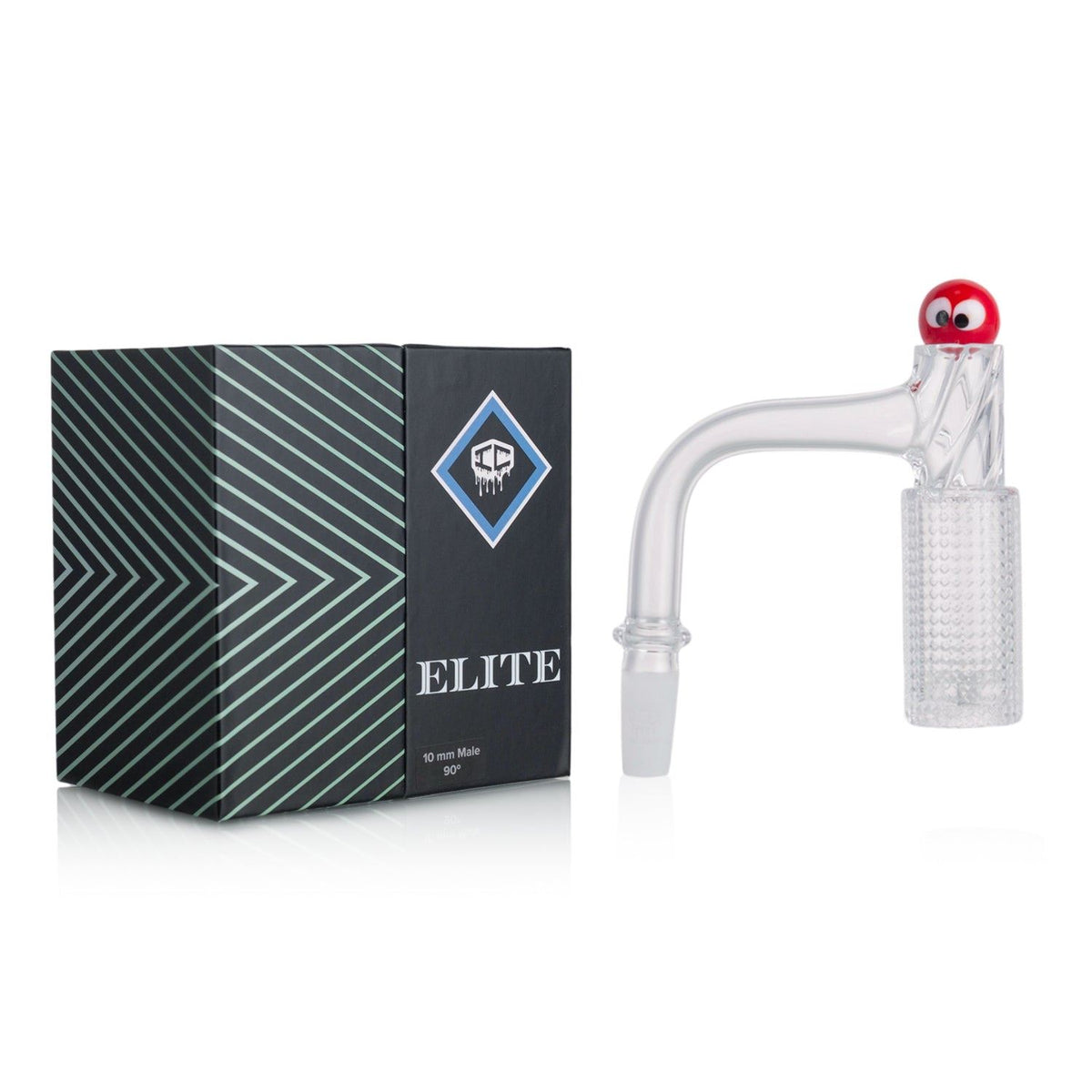 IC Quartz Elite 10mm 90° Quartz Banger – 5 Color Options