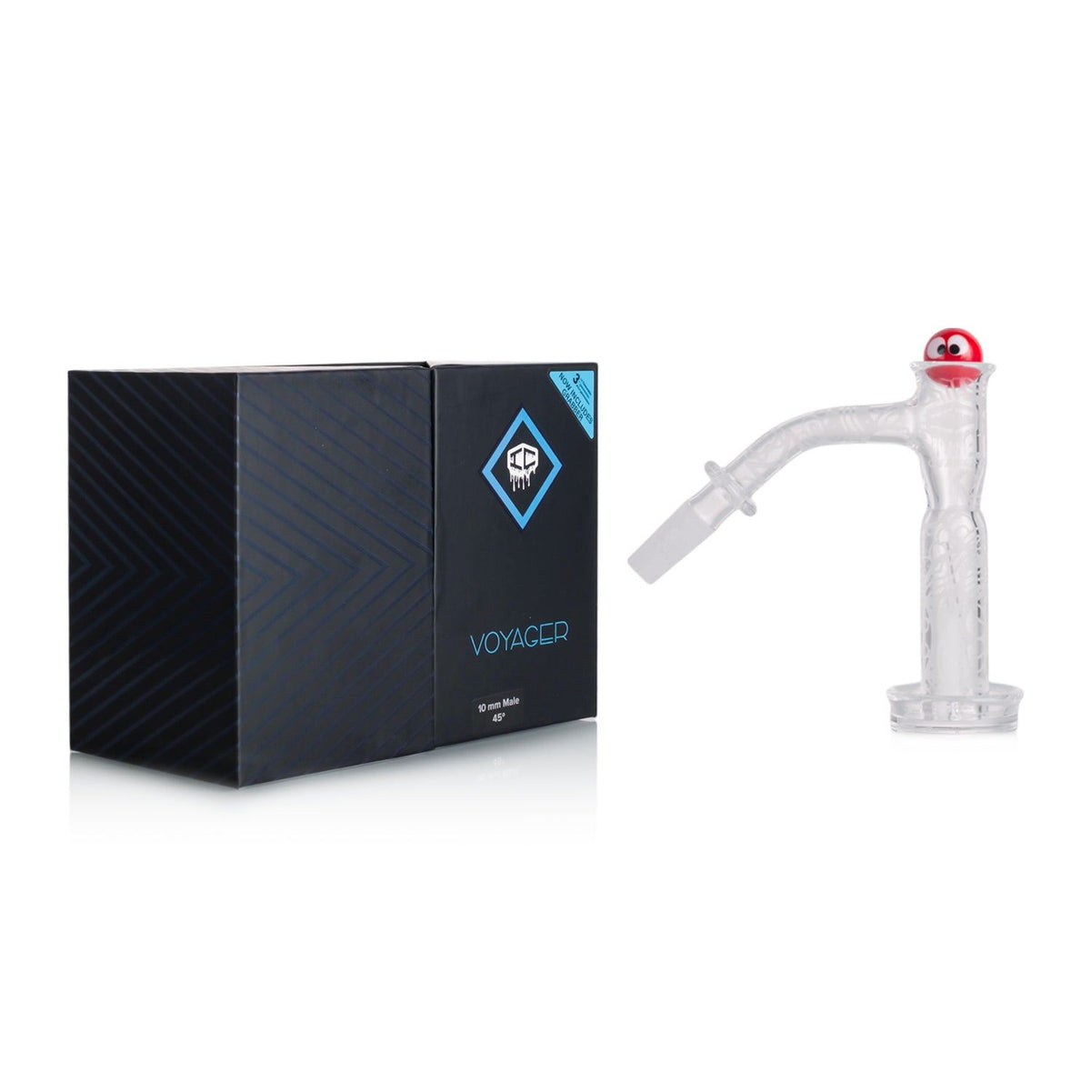 IC QUARTZ - VOYAGER | ICQ1036-10M45D | 3rd GENERATION |Premium Banger |  with terp ball grabber  |